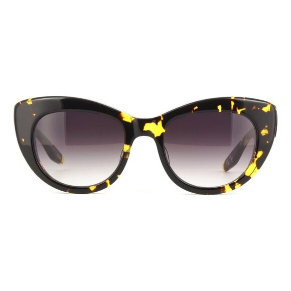 New BARTON PERREIRA Coquette Havana Cat Eye BP0251/S 1AU Sunglasses Women - Picture 2 of 4